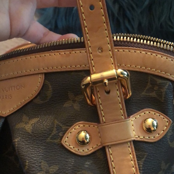 Brown monogram canvas Louis Vuitton Tivoli GM - Picture 7 of 7